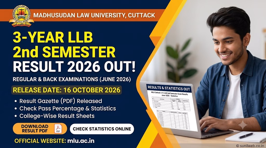 MLU 3-Year LLB 2nd Semester Result 2026